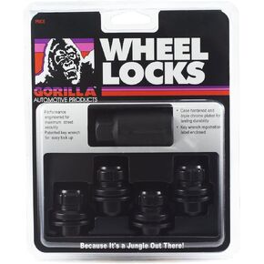 Gorilla Automotive 73631TBC Locking Lug Nuts & 1 Key for Toyota/Lexus Aluminum Wheels - Set of 4