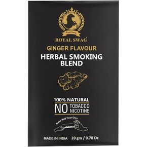 Herbal 100% Tobacco Free & 100% Nicotine Free Organic Mixture Blend 20 Gram (0.7 oz)