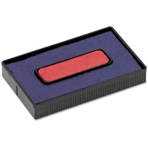 2000 Plus Replacement Ink Pad 061797-S200 Red/Blue