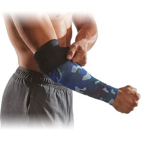 McDavid Basketball Reversible Shooter Arm Sleeve with HEX. Elbow Compression Sleeve with Padding (1 Sleeve)