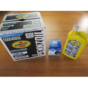 2014-2019 Dodge Ram 2500-5500 6.4L Hemi Full Synthetic Oil Change Kit Mopar OEM