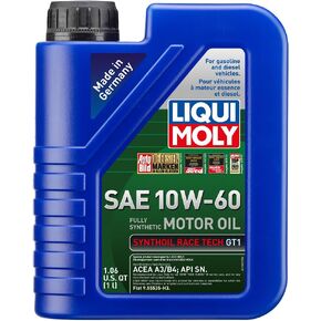 LIQUI MOLY Synthoil Race Tech GT1 SAE 10W-60 | 5 L | Fully synthetic engine oil | SKU: 2024