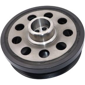 Crankshaft Pulley Harmonic Balancer Compatible with BMW 328 X3 Diesel X1 X3 E81 E87 E88 E82 E90 E91 E92 E93 E61 N47 B37 B47 328i 2014-2018 X3 2015-2017 Replace 11238512072 11-23-8-512-072