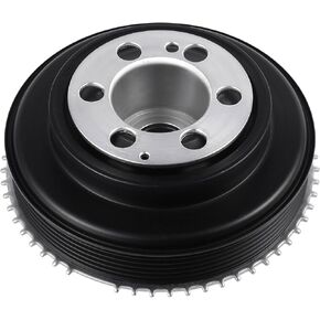 LR078547 Harmonic Balancer Crankshaft Pulley for Land Rover Discovery Sport,Range Rover Evoque/Velar/Sport, LR2 2012-2019, Jaguar F-Pace,XE, XF 2013-2020, Ford Edge Explorer 2012-2015 2.0L