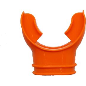 Scuba Choice Scuba Diving Orange Silicone Regulator Octopus Mouthpiece