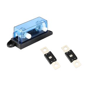 GLOSO BDFM MEGA/AMG Fuse, Bolt Down Fuse M8 5/16" (2 Pack 225A + Holder)