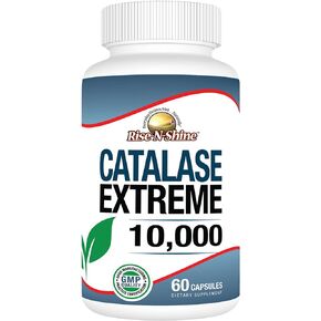 10,000 Catalase Hair Supplement with Catalase, Saw Palmetto, FoTi, Biotin, PABA and More 60 Count…