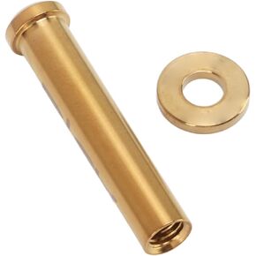M6x40mm Alloy Bike C Clamp Fixed Nuts, Road Bike C Brake Pivot Nuts with Washer for Mountain Road Bike
