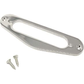 Nickel Metal Single Coil Pickup Mounting Ring for Fender Telecaster Guitar PRT10-NKL