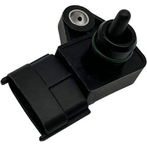 MAP Manifold Absolute Air Pressure Sensor 39300-2B000 Compatible with Hy-undai Accent Azera Equus Gen-esis Sonata Tucson Sante Fe K-ia Cadenza Forte Optima Rio Rondo Sorento Soul Sportage