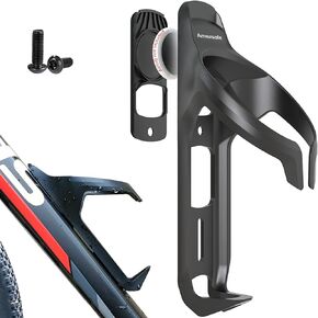 Airtag Bike Mount Hidden on Water Bottle Holder, Universal MTB Road Bike Anti-Theft GPS Tracker, Waterproof Airtag Holder & Drink Cup Cage for All Bicycle, Stealth Durable Plastic Bracket