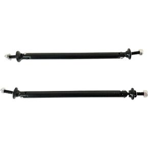 Splitter Rods,150mm Adjustable Front Bumper Lip Splitter Strut Rod Tie Support Bars,Black 2pcs