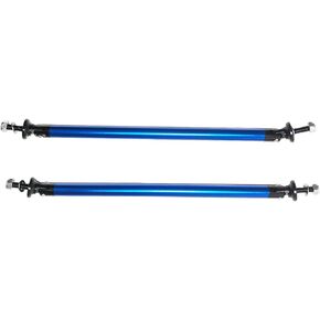 Splitter Rods,150mm Adjustable Front Bumper Lip Splitter Strut Rod Tie Support Bars,Black 2pcs