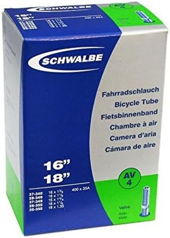 أنبوب Schwalbe AV4 Schrader (450 × 35A) - 16 × 1 1/8-1.35 بوصة من Schwalbe in Saudi Arabia