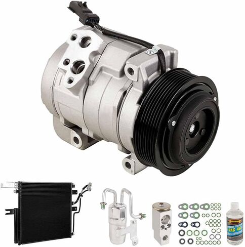 لـ Ram 2500 3500 4500 5500 2011 مجموعة مكيف الهواء مع مجفف مكثف ضاغط للتيار المتردد - BuyAutoParts 61-99940CK جديد in Kuwait