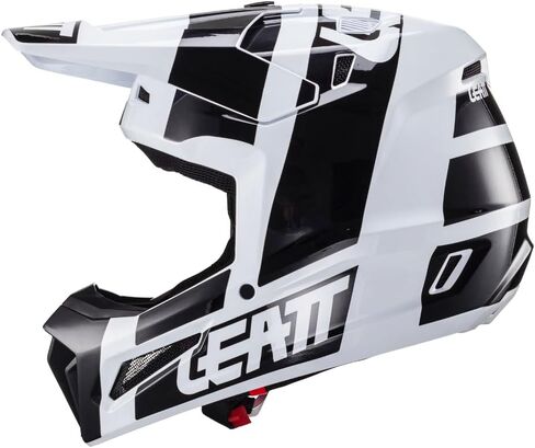 Leatt Helmet Moto 3.5 Jr V24 Blk/Wht #M 51-52cm in Saudi Arabia