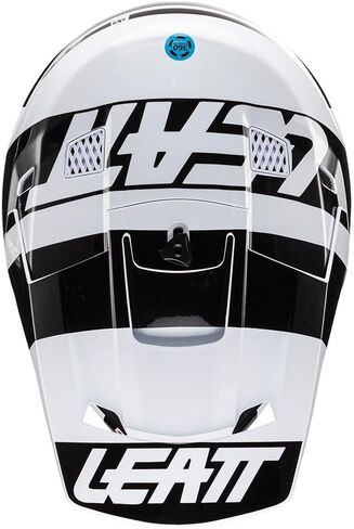 Leatt Helmet Moto 3.5 Jr V24 Blk/Wht #M 51-52cm in Saudi Arabia