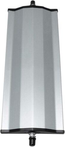 TRQ West Coast Mirror Manual 16 x 6.5 Inch Aluminum Convex Glass Pair Set Compatible with HD Semi Truck in Kuwait