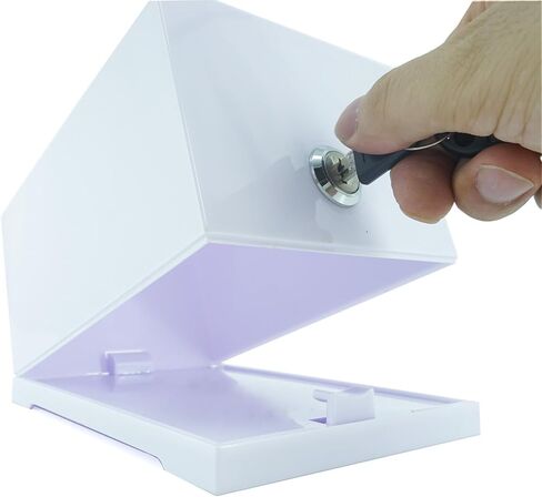 Donation Ballot Box with Lock - Secure Suggestion Boxis perfect for association events, bars, retail tips, etc in Saudi Arabia