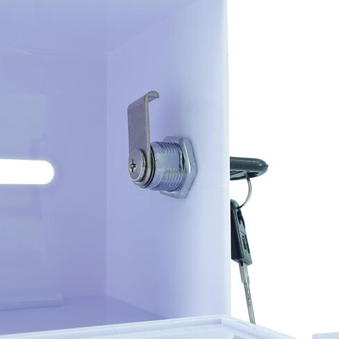 Donation Ballot Box with Lock - Secure Suggestion Boxis perfect for association events, bars, retail tips, etc in Saudi Arabia