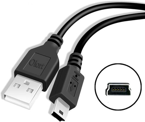 Olort Mini USB Charger Compatible TI 84 Plus CE/CE Color Graphing Calculator, TI-Nspire II/CX/CX CAS Graphing Calculator with 3.3Ft Charging Cable Cord in Kuwait