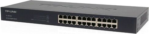 TP-Link TL-SG1016, 16 Port Gigabit Unmanaged Ethernet Switch | Plug & Play, Sturdy Metal, Shielded Ports, Rackmount, Fanless, Black, 3 Year Manufacturer Warranty in Kuwait