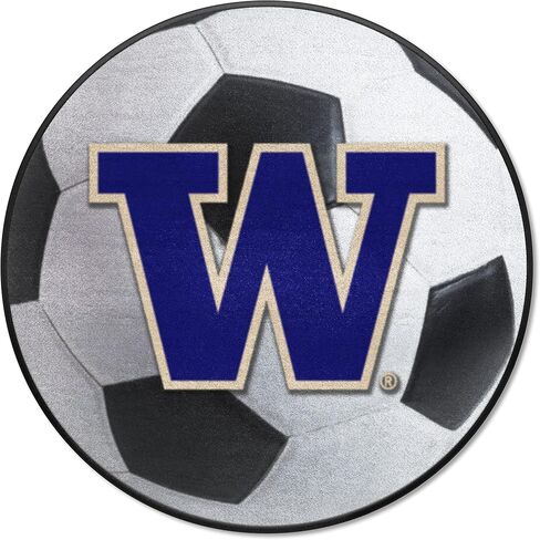 سجادة FANMATS 2683 Washington Huskies Starter Mat - 19 بوصة. × 30 بوصة. | سجادة وسجادة لديكور المنزل لمحبي الرياضة - شعار W الأساسي، أرجواني in Saudi Arabia