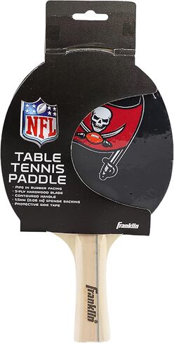 مجداف تنس الطاولة المرخص من فريق Franklin Sports - مجاديف تنس الطاولة لفريق NFL - شعارات وألوان الفريق الرسمية - ملحقات غرفة ألعاب NFL الممتعة in Kuwait