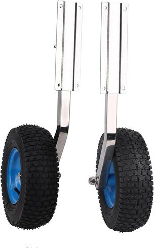عجلات إطلاق القارب 600LBS عجلة إطلاق القارب مع مجموعة عجلات 12 بوصة للقارب القابل للنفخ وقارب الألومنيوم in Kuwait