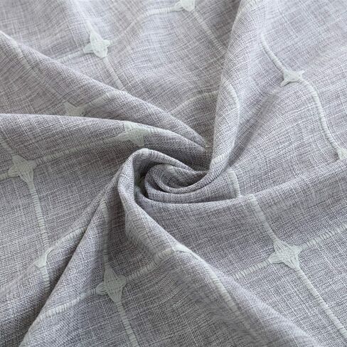 بوهو شرابة الستائر للنوافذ الحديثة مزرعة القطن الكتان ستائر المطبخ توبر البلد القماش القطني نافذة العلاجات الطبقة الستار للحمام غرفة نوم الديكورات (W52 × L18، تان) in Kuwait