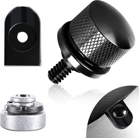 Street Glide Sportster Seat Bolt for Harley, Motorcycle Rear Fender Knurled Screw for Dyna Sportster Softail Road Glide Street Touring King CVO Electra Iron 883 Bob 1996-2023 in Kuwait