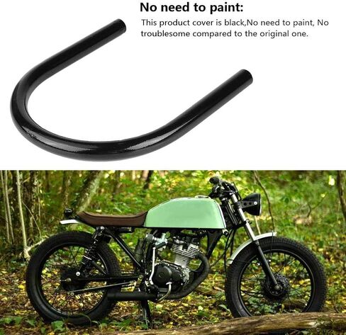 KIMISS Motorcycle Rear Seat Seat Frame Mounting Bracket Frame Loop Hoop Mount Assembly Car Seats Accessories (210mm Curved) in Kuwait