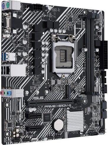اللوحة الأم ASUS Prime H510M-E LGA1200 (Intel® 11th/10th Gen) Micro-ATX (PCIe 4.0، فتحة M.2، 1 جيجا بايت LAN، DP، HDMI، D-Sub، USB 3.2 Gen 1، رأس COM، رأس TPM، 4K @60 هرتز) in Saudi Arabia