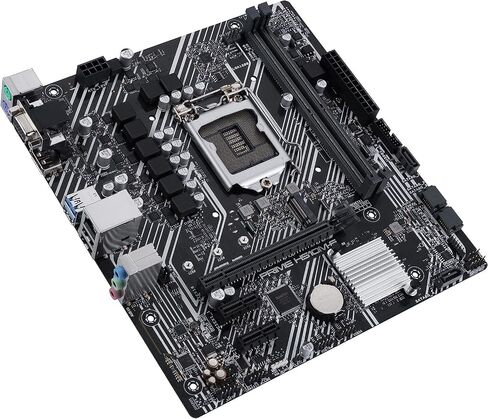 اللوحة الأم ASUS Prime H510M-E LGA1200 (Intel® 11th/10th Gen) Micro-ATX (PCIe 4.0، فتحة M.2، 1 جيجا بايت LAN، DP، HDMI، D-Sub، USB 3.2 Gen 1، رأس COM، رأس TPM، 4K @60 هرتز) in Saudi Arabia