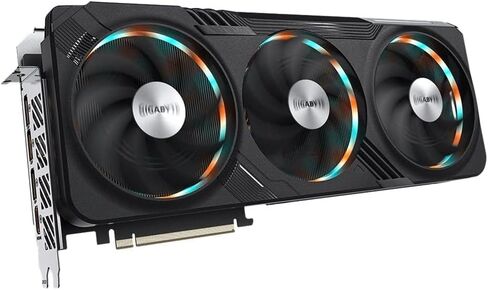 بطاقة رسومات Gigabyte GeForce RTX 4070 TI Gaming OC 12GB - 12GB DDRX6 21Gbps 192bit، PCI-E 4.0، Core 2565Mhz، RGB، DisplayPort 1.4، HDMI 2.1a، NVIDIA DLSS 3، GV-N407TGAMING OC-12GD in Kuwait