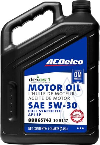 ACDelco GM Original Equipment 10-9147 dexos™1 GEN 2 Full Synthetic 5W-30 Motor Oil - 5 Qt in Saudi Arabia