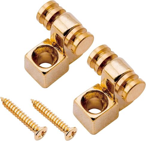 Musiclily Pro Steel Roller Guitar String Trees String Guides Retainers for Strat Stratocaster Tele Telecaster Electric Guitar Replacement, Black (Set of 2) in Saudi Arabia
