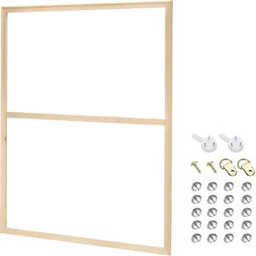 PATIKIL 9x12 inch Canvas Stretcher Bars, DIY Removable Wooden Canvas Frames Kit for Oil Paintings Poster Picture Photo, Arts Accessory, Paint by Numbers