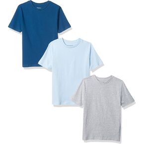 Amazon Essentials Boys and Toddlers' Short-Sleeve T-Shirts, Multipacks
