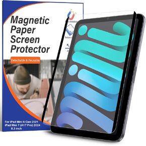 Magnetic Paper Screen Protector for iPad 10th Gen 2022(10.9-inch), Matte Screen Protector for iPad 10th generation(2022) 10.9-inch, Write and Draw Like on Paper, Anti-Glare Screen Protector