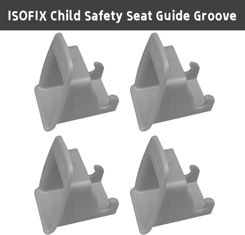 Interface Belt Latch Guide,Car Seat ISOFIX Interface Buckle Fixed Guide Groove Seat Belt Bracket Connector in Kuwait