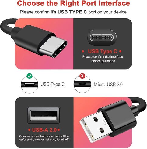 2 Pack Wall Charger for New Kindle Fire Kids 2022,Paperwhite 11th 2021 Signature Edition,Kindle Scribe, Fire Max 11,HD10 Plus 9th-13th Gen(2019-2023),Fire 7 Kids Pro/HD 8 8Plus Tablet Charging Cable in Saudi Arabia