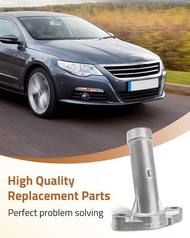 خرطوم تبريد شفة مدخل مبرد المحرك مناسب لسيارة Audi Q7 VW Volkswagen CC Passat Wagon Touareg، استبدال 03H121145A in Kuwait