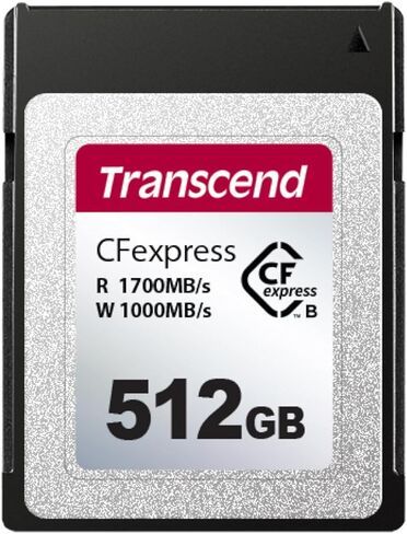 Transcend TS160GCFE860 160GB Professional CFexpress Type B CFE860 Cinema Quality Memory Card for 8K RAW Video and Photos with up to 1,750MB/sec transfers speeds in Kuwait