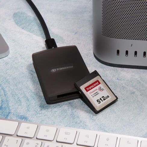 Transcend TS160GCFE860 160GB Professional CFexpress Type B CFE860 Cinema Quality Memory Card for 8K RAW Video and Photos with up to 1,750MB/sec transfers speeds in Kuwait