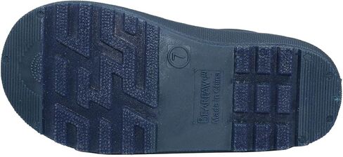 BEARPAW Toddler Rain Boots, Waterproof Rubber Kids Rainboot, Girls/Boys Light Water Shoes for Muddy Park/Hiking in Kuwait