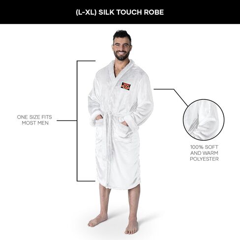 Northwest Silk Touch Bath Robe, Large/X-Large Multi in Saudi Arabia