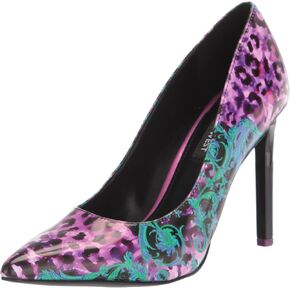 Nine West Women's Tatiana Pump, Teal Suede 405, 6