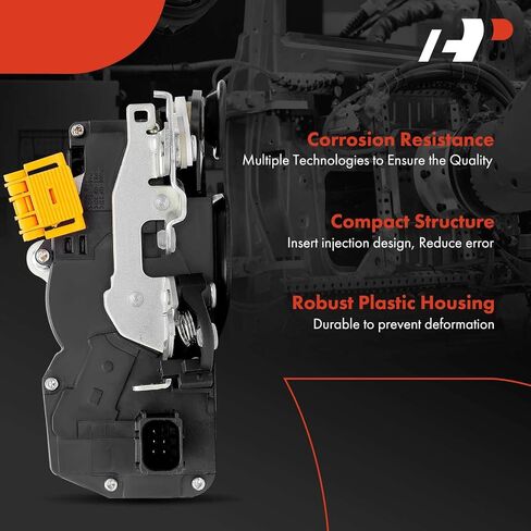 A-Premium Door Latch Lock Actuator Compatible with Pontiac Vehicles - Grand Prix 2004 2005 2006 2007 2008, Sedan - Front Left Driver Side, Replace# 15255001, 15813543 in Saudi Arabia