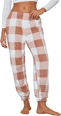 سراويل بيجامة نسائية من Verdusa بطبعات منقوشة بنقشة الجاموس وملابس نوم in Kuwait